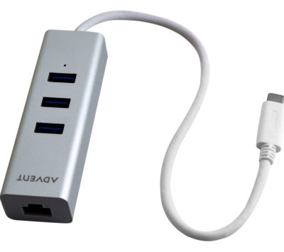 ADVENT ATYC3HB16 USB Type C to USB 3.0 3-port Hub ADVENT ATYC3HB16 USB Type C to USB 3.0 3-port Hub